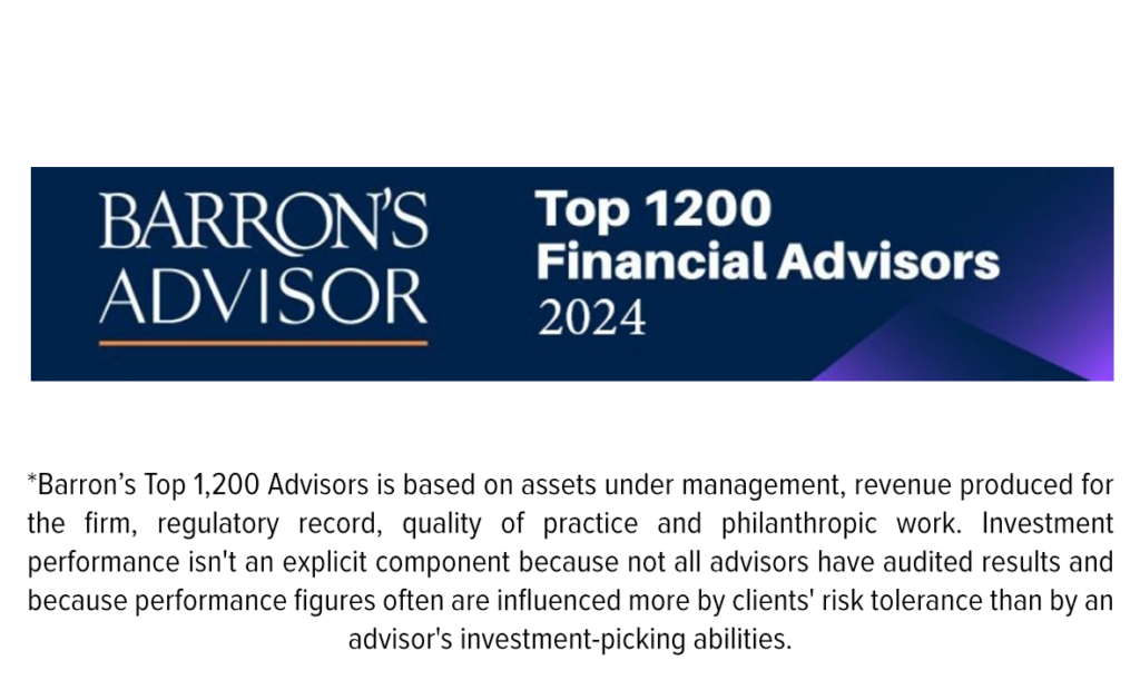 Barron’s Top Advisors 2024